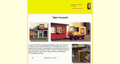 Desktop Screenshot of mein-postamt.de